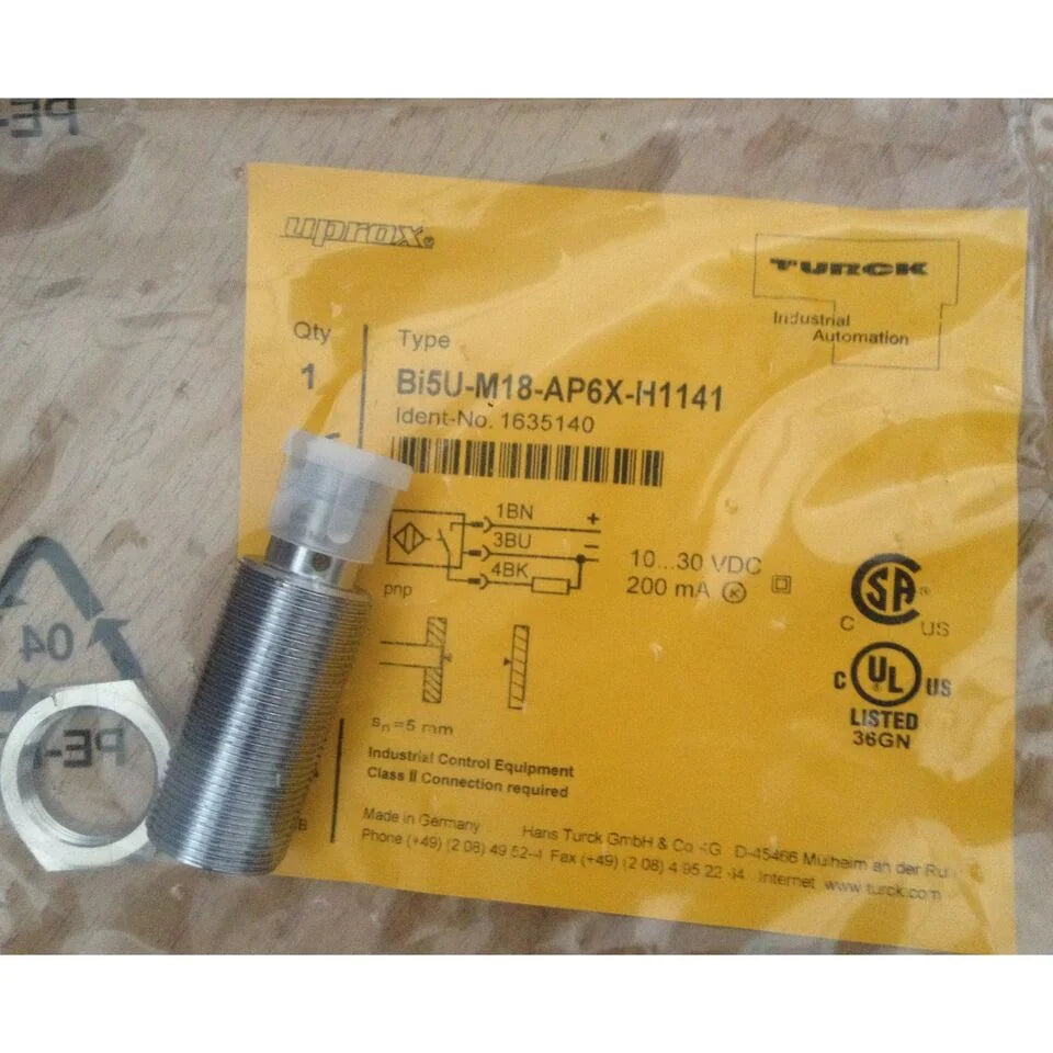 new 1PC TURCK BI5U-M18-AP6X-H1141 Proximity Switch ping - TURCK [1]