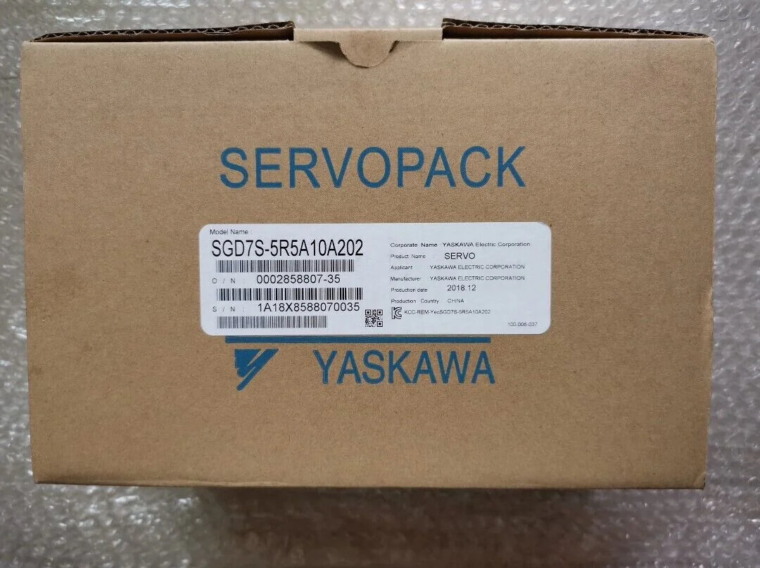 new 1PC YASKAWA SGD7S-5R5A10A202 Servo Driver SGD7S5R5A10A202 ping - YASKAWA [1]