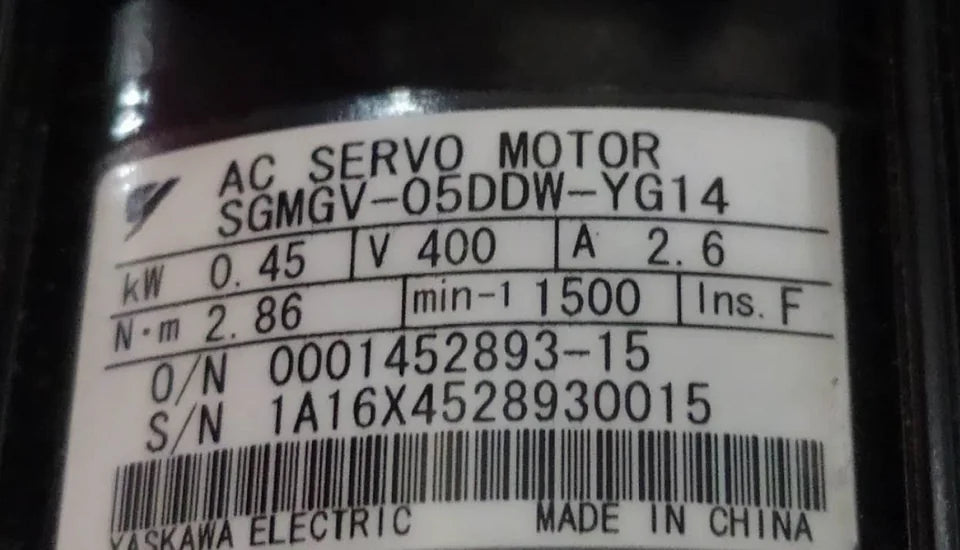 new 1PC Yaskawa SGMGV-05DDW-YG14 Servo Motor In Box ping - YASKAWA [1]