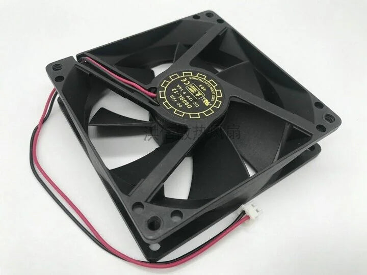 new 1PC chassis cooling fan 2pin 9025 D90SL-12 DC12V 0.14A 90mm - KOEED [1]