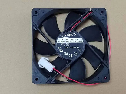 new 1PC computer case ultra-quiet cooling fan AD12012DB257000 12CM 12V 0.13A - KOEED [5]