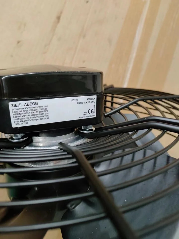 new 1PC ziehl-abegg FN035-4DK.0F.V7P2 Centrifugal Fan FN0354DK.0F.V7P2 - ZIEHL-ABBEGG [5]