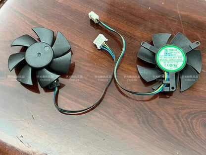 new 1PS DFB501005H DC5V 1.1W 4-Wire PWM Dual Balloon Silent Cooling Fan - SIGMA [1]