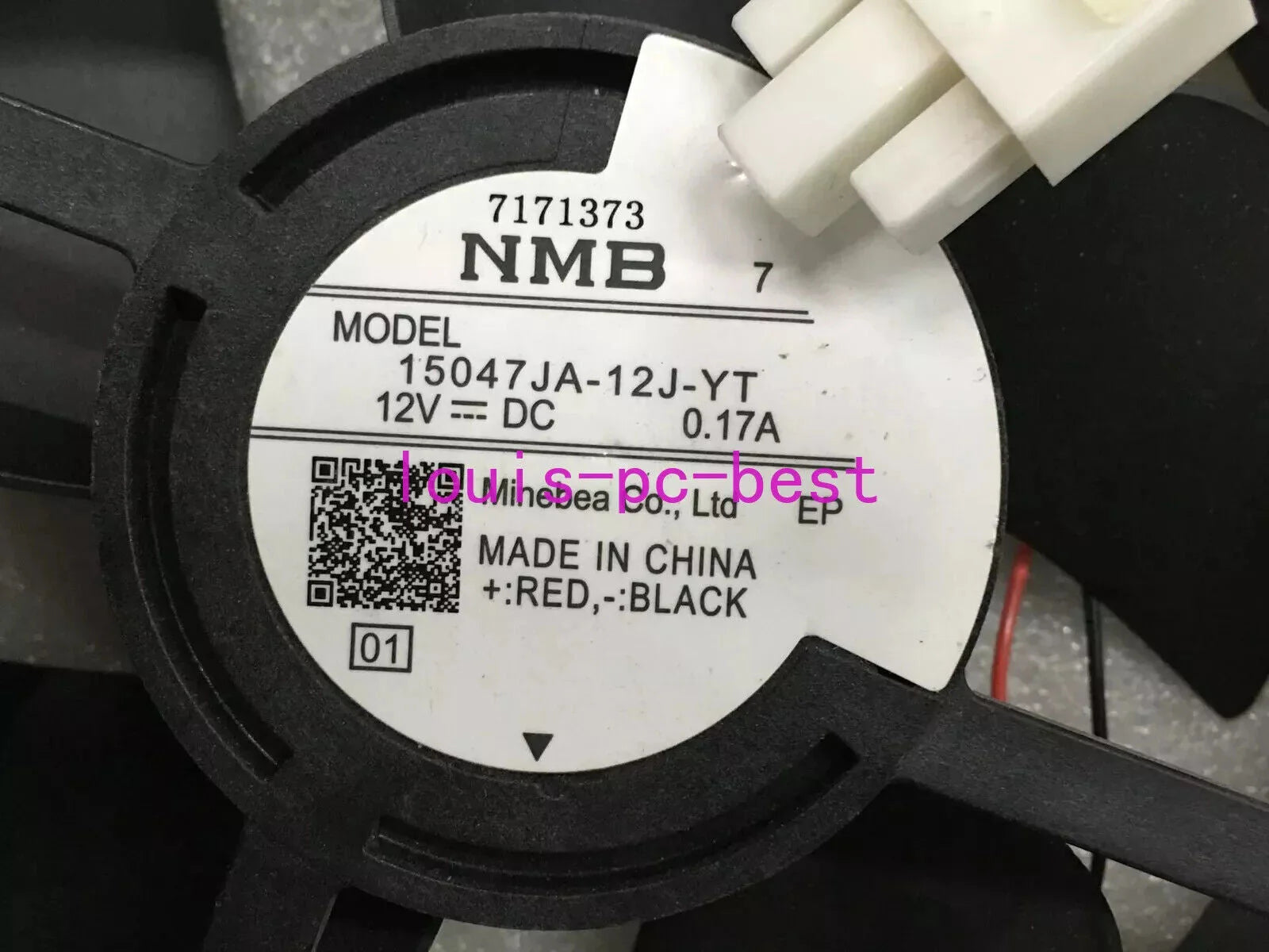 new 1Pcs NMB 15047JA-12J-YT Cooling Fan DC12V 0.17A - NM EMPOWER [2]