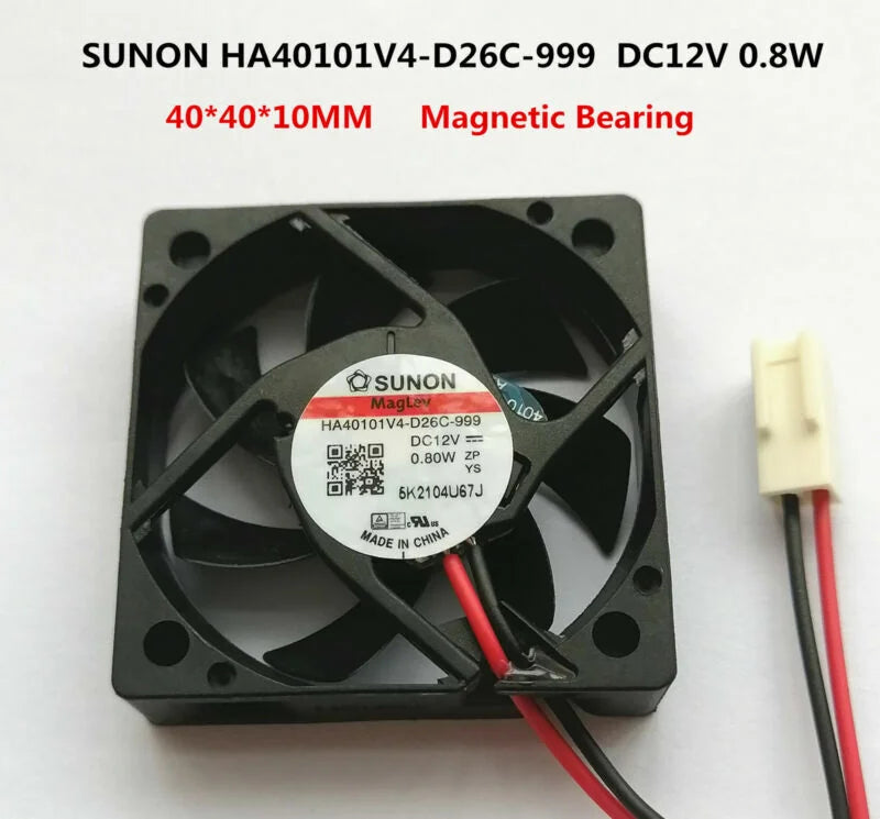 new 1X HA40101V4-D26C-999 4010 12V 0.8W 2-pin Magnetic Suspension Silent Fan - HONEYWELL [3]