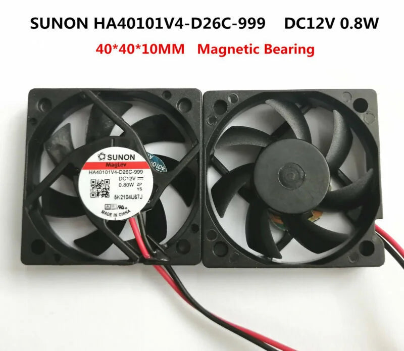 new 1X HA40101V4-D26C-999 4010 12V 0.8W 2-pin Magnetic Suspension Silent Fan - HONEYWELL [6]