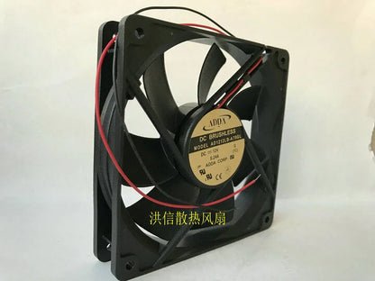 new 1 PCS Fan 0.24A 12CM 12025 2 Wire AD1212LB-A70GL DC 12V - KOEED [1]