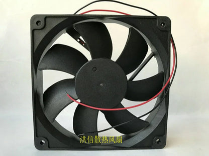 new 1 PCS Fan 0.24A 12CM 12025 2 Wire AD1212LB-A70GL DC 12V - KOEED [4]