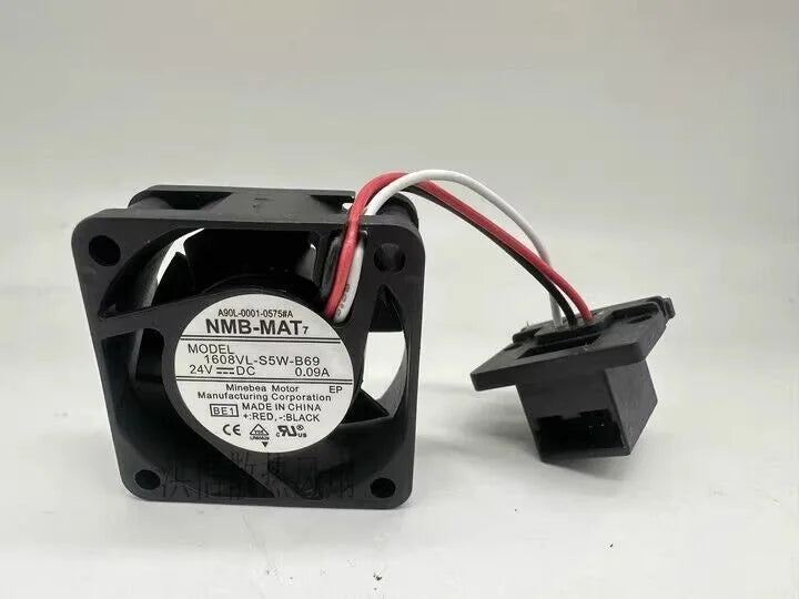 new 1 PCS fan 0.09A 4020 4CM 3wire A90L-0001-0575#A 1608VL-S5W-B69 24V - SCHNEIDER ELECTRIC [2]