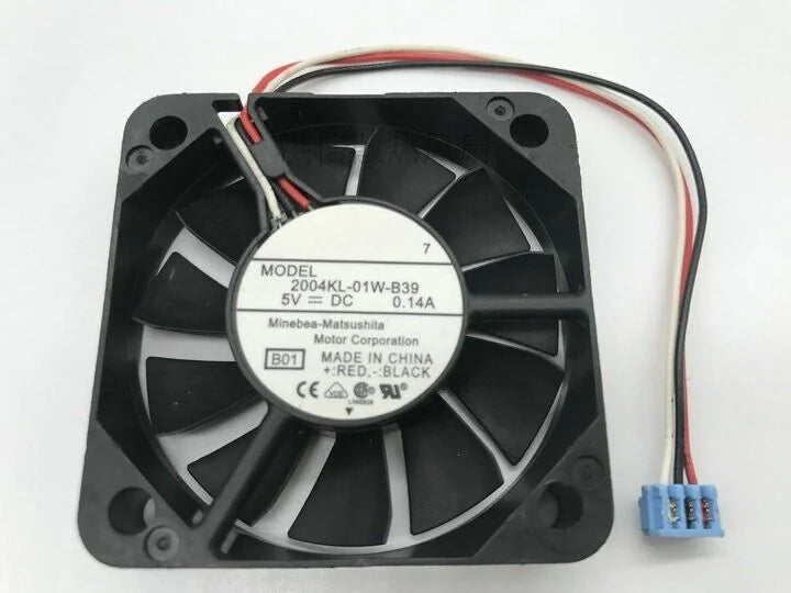 new 1 PCS fan 0.14A 5010 5cm 3wire 2004KL-01W-B39 DC5V - KOEED [1]