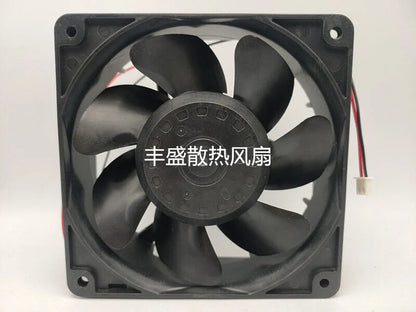 new 1 pcs Fan 12CM 2 Pin inverter cooling fan 9WG1224J103 DC24V 12038 - MKS [2]