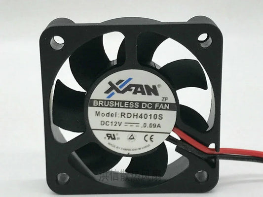 new 1 pcs XINRUILIAN Fan RDH4010S DC12V 0.09A 4010 4CM 2 Pin XFAN cooling fan - XINRUILIAN [1]