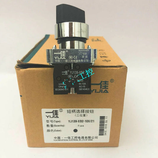 new 1 pcs YIJIA YJ139-XB2-10X21 Rotary switch - YIJIA [1]