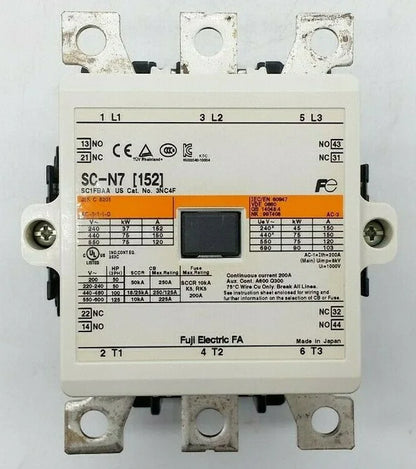 new 1pc Fuji Electric SC-N7 SC1FBAA-222 Magnetic Contactor - FUJI ELECTRIC [1]
