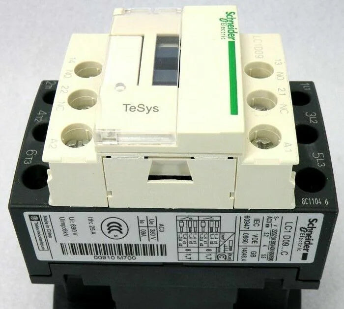new 1pc Schneider LC1-D09M7C Contactor LC1D09M7C Coil AC220V In Box - KOEED [5]