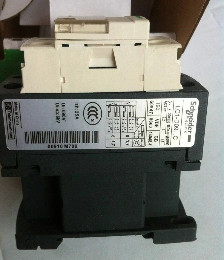 new 1pc Schneider LC1-D09M7C Contactor LC1D09M7C Coil AC220V In Box - KOEED [9]