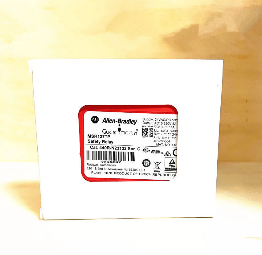 new 1pcs AB Safety Relay MSR127TP 440R-N23132 24vdc - VENDOR [5]