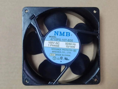 new 1pcs AC Cooling fan 4715PS-10T-B30 100V 15/14W 120*120*38MM - SCHNEIDER ELECTRIC [1]