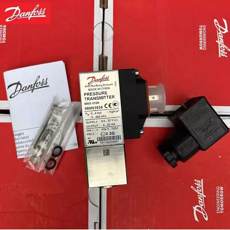 new 1pcs Danfoss MBS5100 060N1034 0-4bar Pressure Transmitter Sensor - DANFOSS [1]