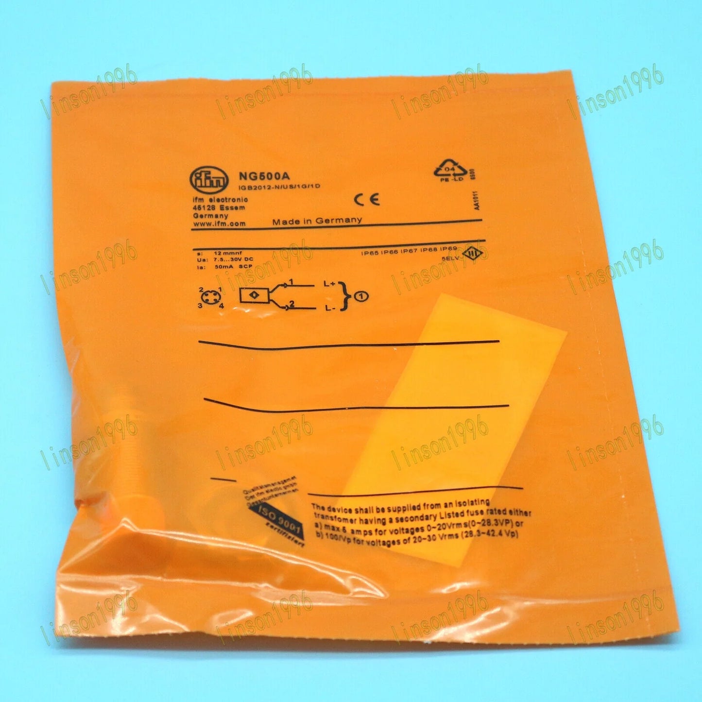 new 1pcs For IFM Proximity Switch Waterproof Sensor NG500A SPOT STOCK - IFM [1]
