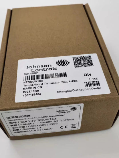 new 1pcs Johnson HT7000W1C3 4-20ma -40-60 Wall-mounted Temperature &Humidity Sensor - JOHNSON [1]