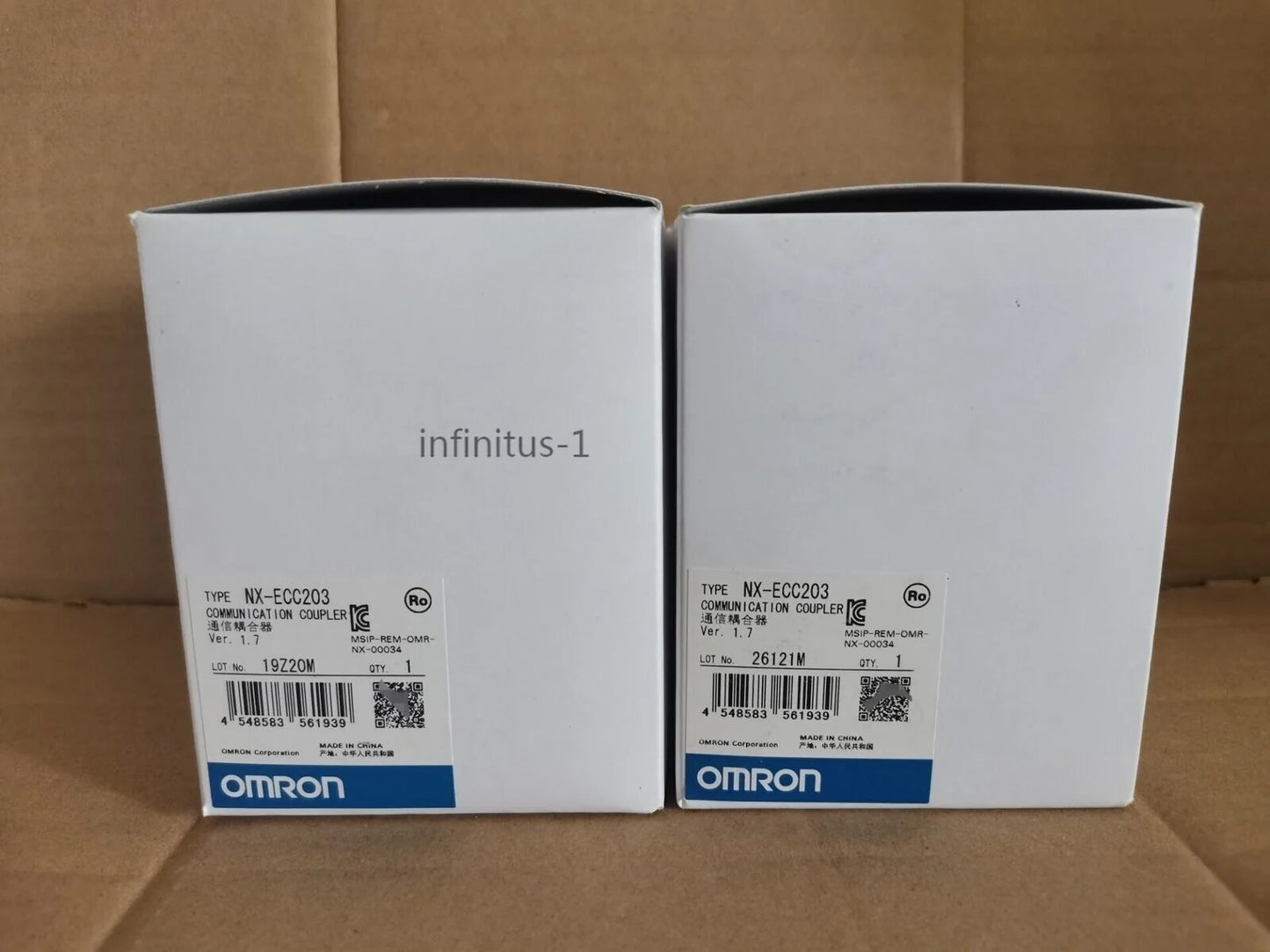 new 1pcs NX-ECC203 OMRON NX Series Communication Coupler EtherCAT connector unit - OMRON [1]