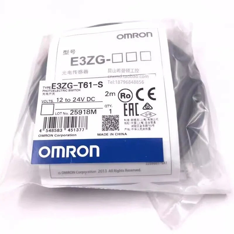 new 1pcs Omron Sensor E3ZG-T61-S Opposite Photoelectric Switch - OMRON [1]