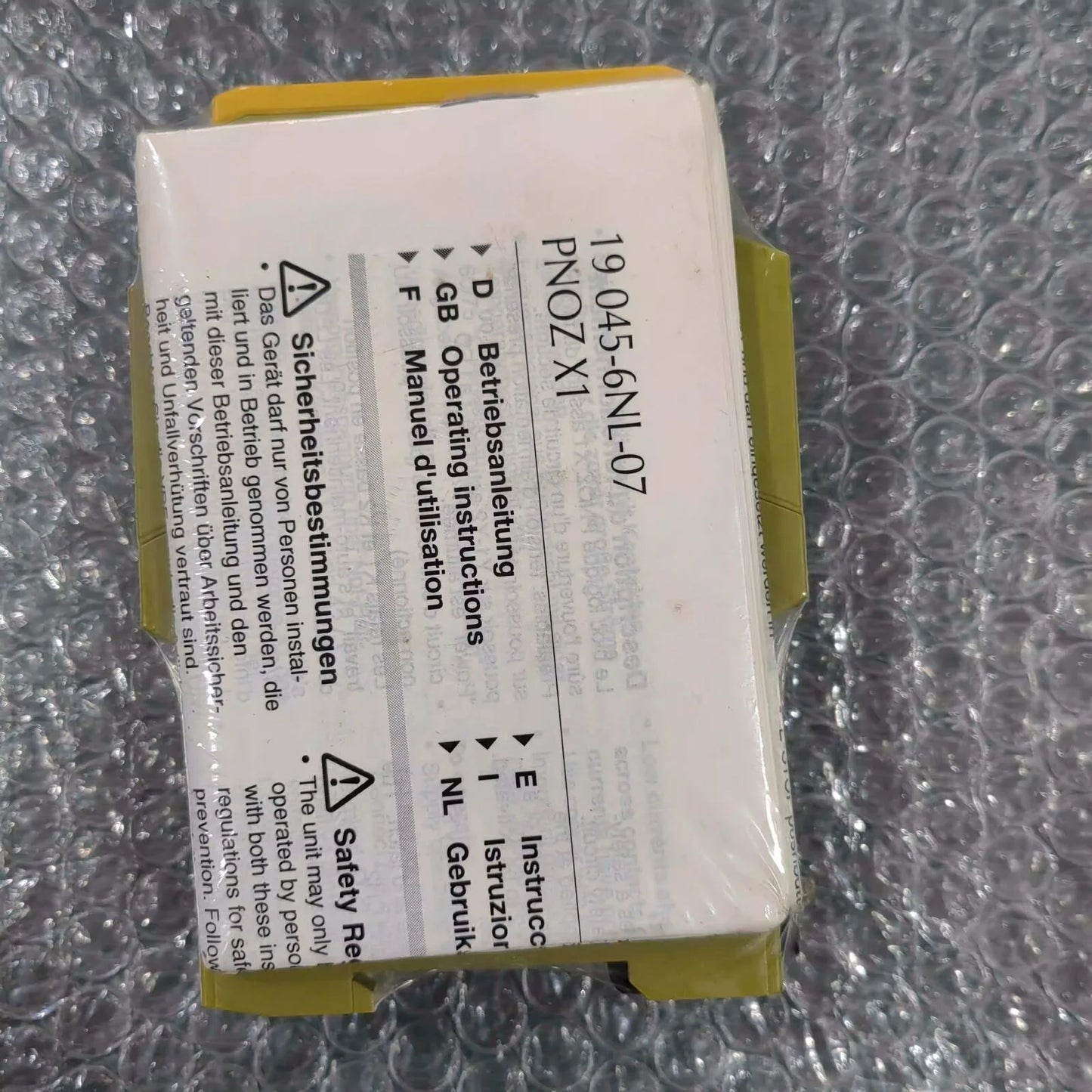 new 1pcs Pilz Safety Relay Module PPNOZ X1 774300 X2 774303 X2.1 774306 - PILZ [5]