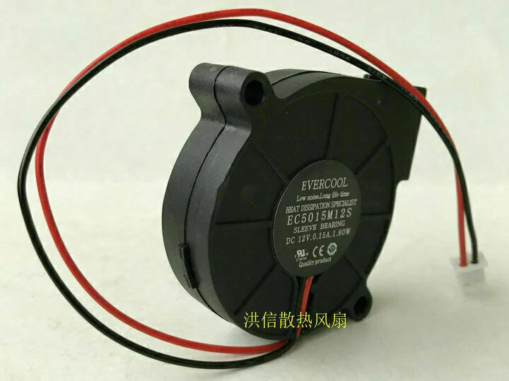 new 1pcs Turbo-blower fan EC5015M12S 12V 0.15A 1.80W 2-wire - OMRON [2]