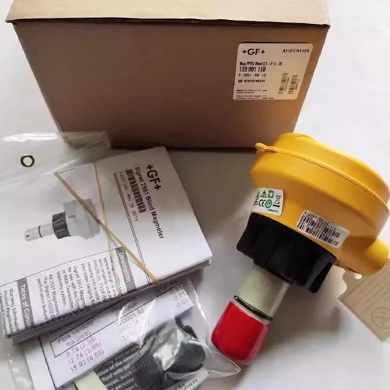 new 1pcs +GF+ Signet 3-2551-P0-12 Plug in Electromagnetic Flowmeter - SIGNET ELECTROMAGNETIC DEVICES [1]