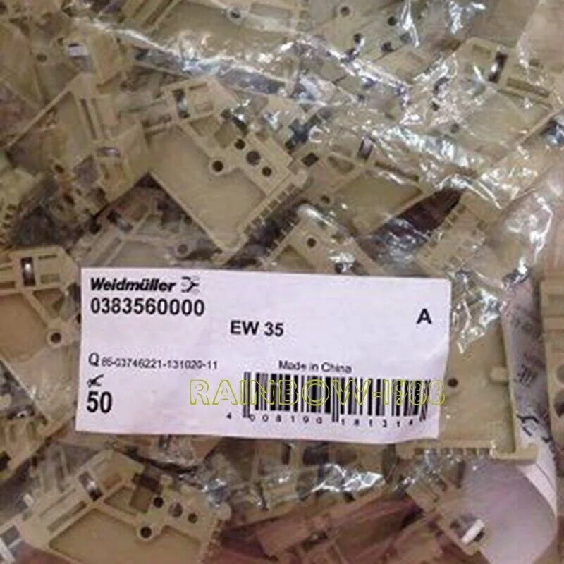 new 50PC/BOX FOR Weidmuller Wire Terminal Retainer EW 35 Cat. no. 0383560000 - WEIDMULLER [1]