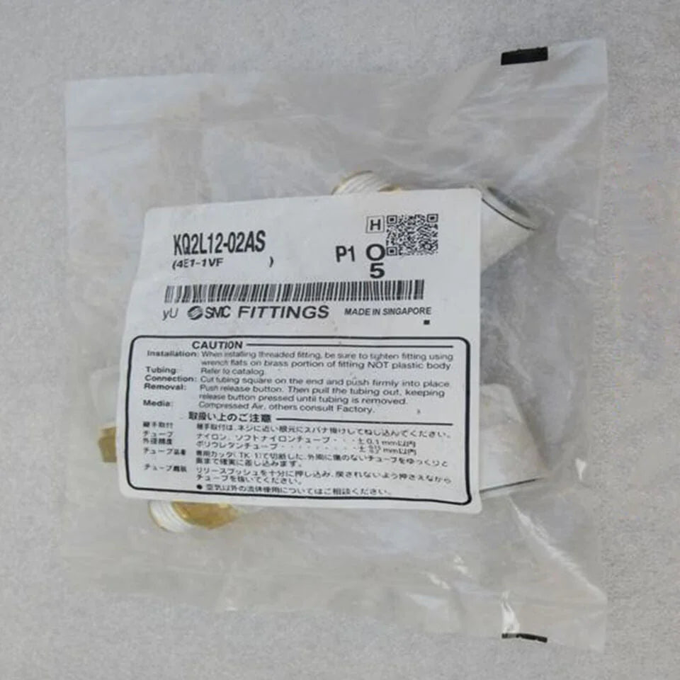 new 5PCS SMC KQ2L12-02AS Connector KQ2L1202AS - SMC [1]