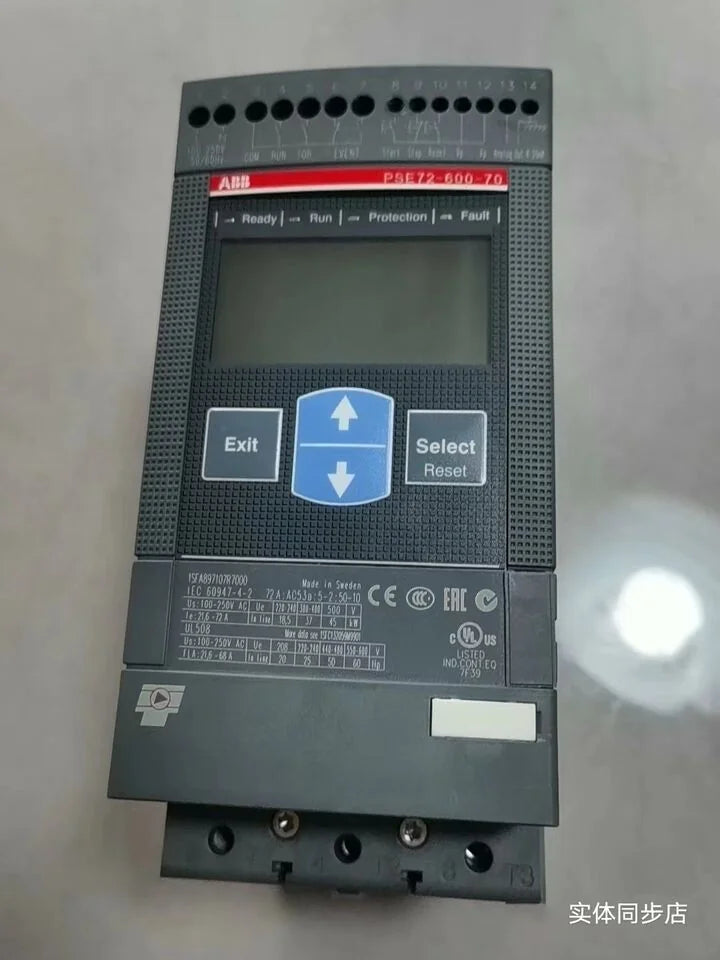 new ABB PSE72-600-70 1SFA897107R700 Soft Starter Expeidted Ship - ABB [4]