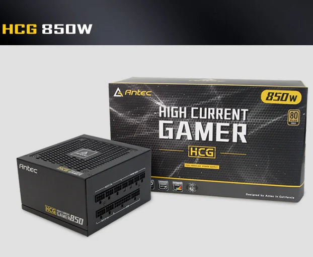 new Antec HCG850 850W full module desktop computer host mute power supply - ANTEC [3]