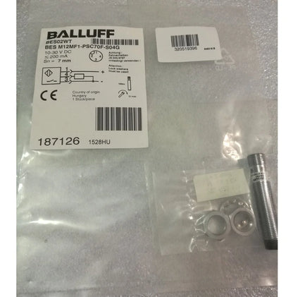 new BALLUFF Proximity Switch M12MF1-PSC70F-S04G Fast - BALLUFF [1]