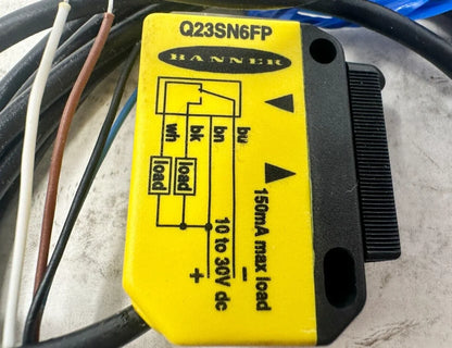 new Banner Q23SN6FP Sensor *No Mounting Hadware* - BANNER [2]