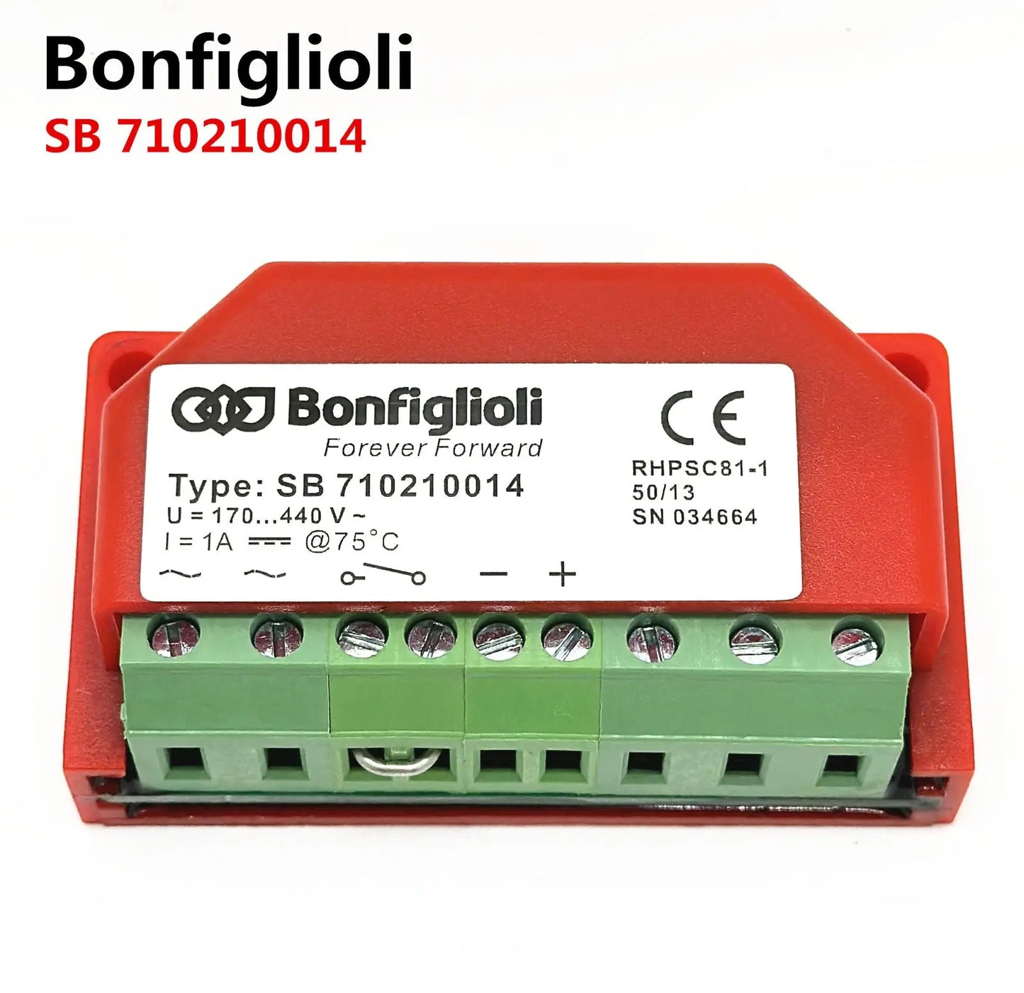 new Bonfiglioli TYPE SB 710210014 U=170-440V 1A Overexcitation rectifier - BONFIGLIOLI [2]