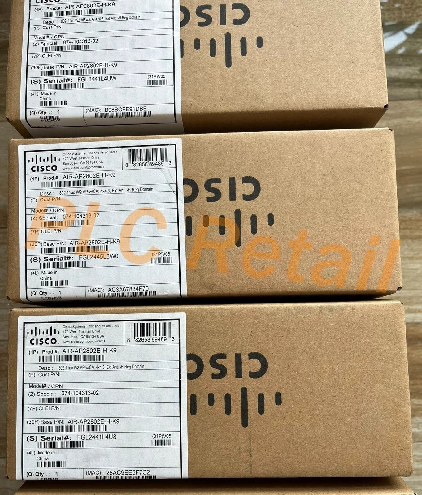 new CISCO wireless ap AIR-AP2802E-H-K9 or - CISCO [1]