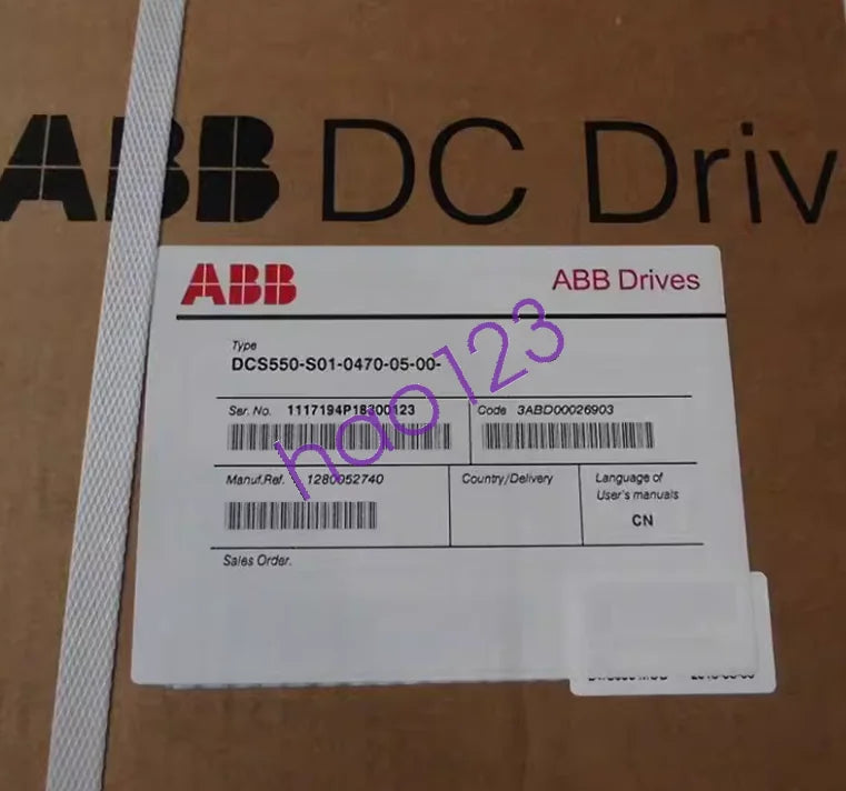 new DCS550-S01-0470-05-00-00 ABB DC governor by Fast - ABB [1]