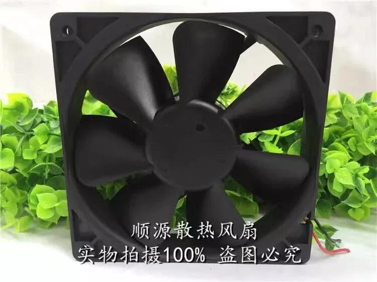 new DELTA WFB1212M DC12V 0.33A 120*120*25MM 2-Wire Silent Cooling Fan - DELTA [2]