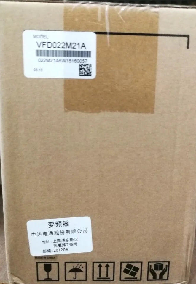 new Delta Inverter 2.2KW 220V VFD022M21A AC Drive 3Hp, 230V 1PH - DELTA [2]