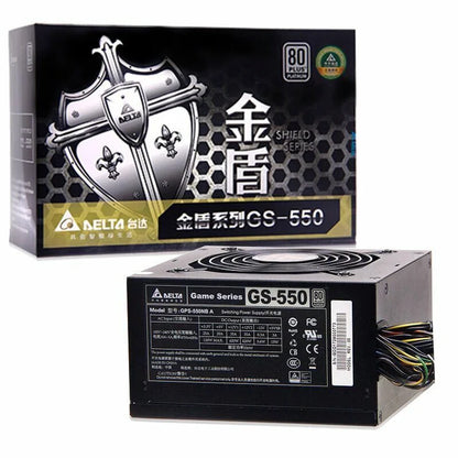 new Delta Platinum 550W Jindun GS550 Desktop Computer Power Supply - DELTA [5]