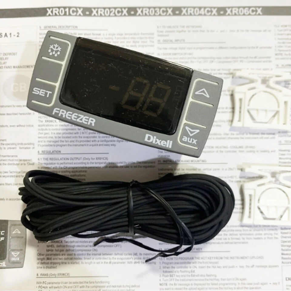 new Dixell XR06CX-5N0C1 Digital Thermostat Controller Defrost Fans For Refrigerating - DIXELL [1]