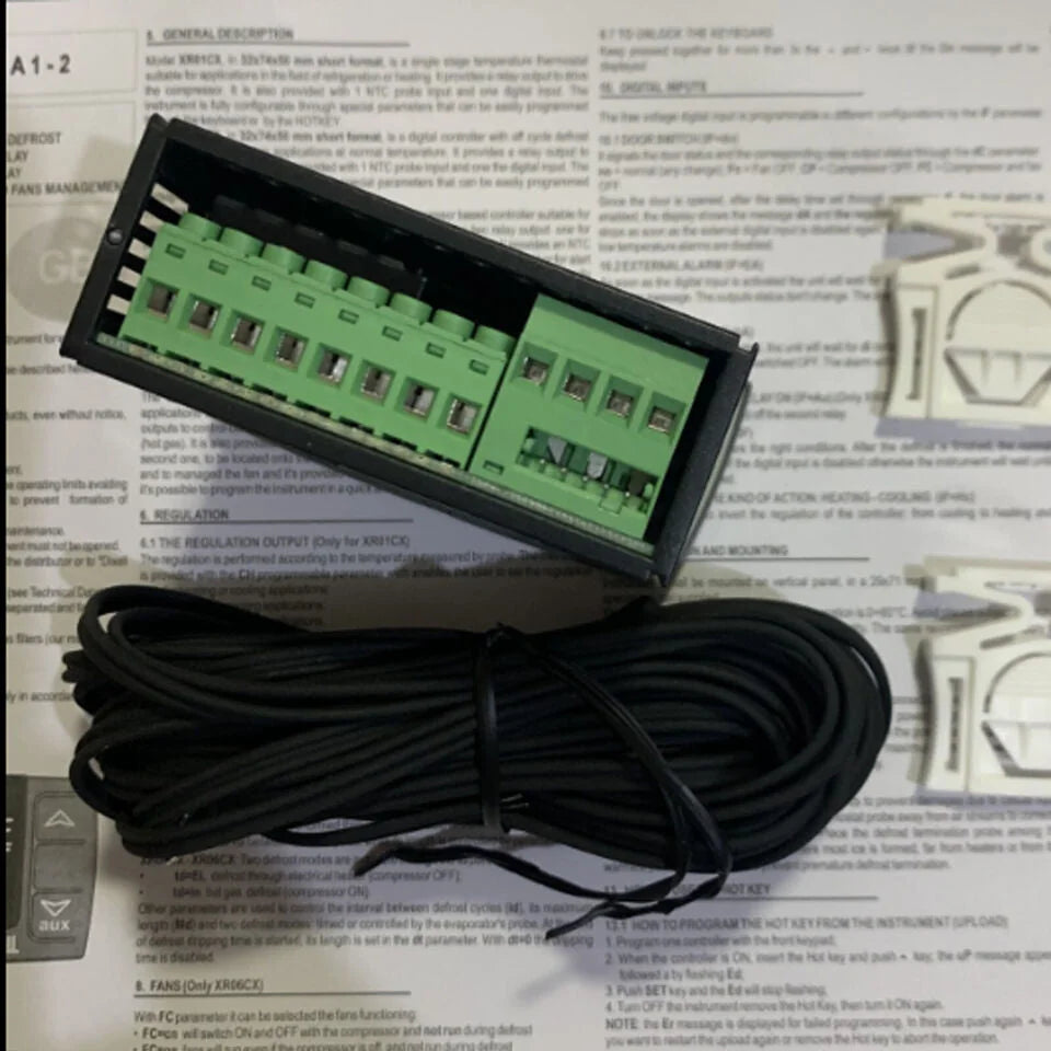 new Dixell XR06CX-5N0C1 Digital Thermostat Controller Defrost Fans For Refrigerating - DIXELL [3]