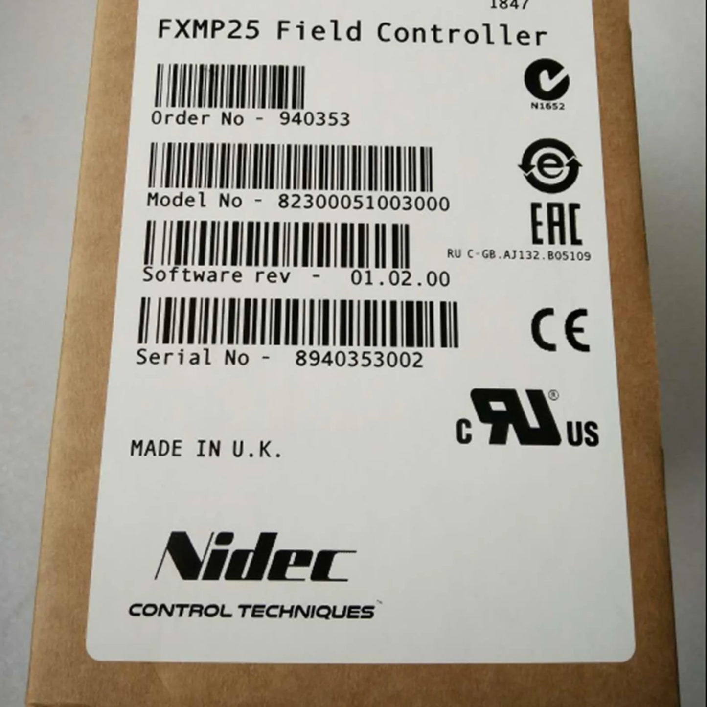 new EMERSON FXMP25 Field Controller - EMERSON [1]
