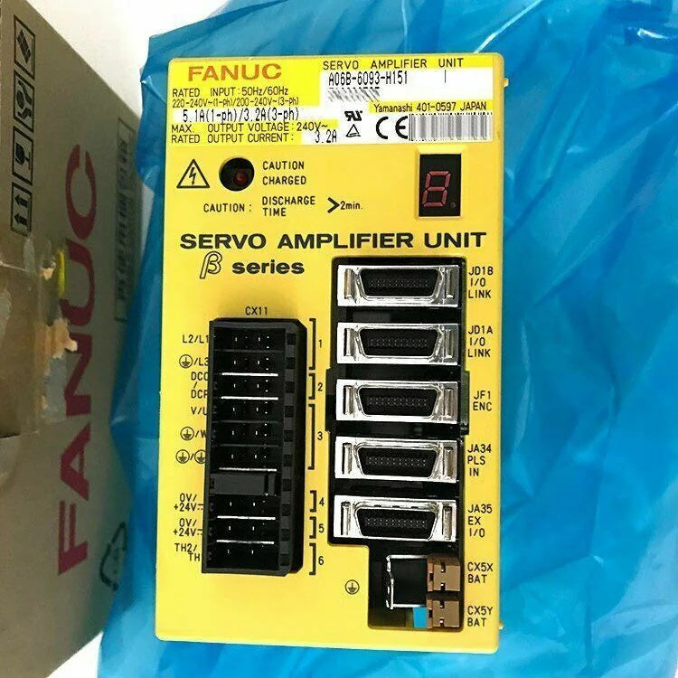 new FANUC A06B-6093-H151 Servo Amplifier A06B6093H151 In Box ping - FANUC [3]