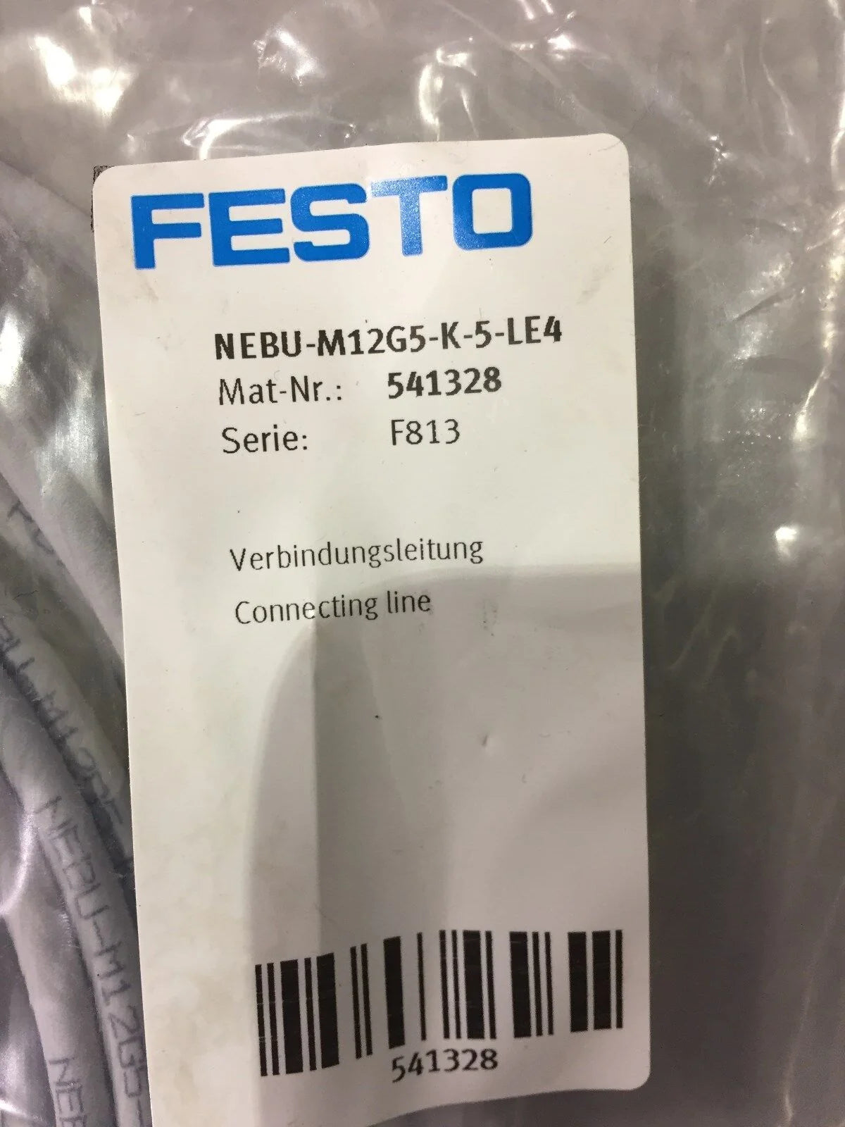 new FESTO NEBU-M12G5-K-5-LE4 541328 - WESTLEGO FESTO [1]