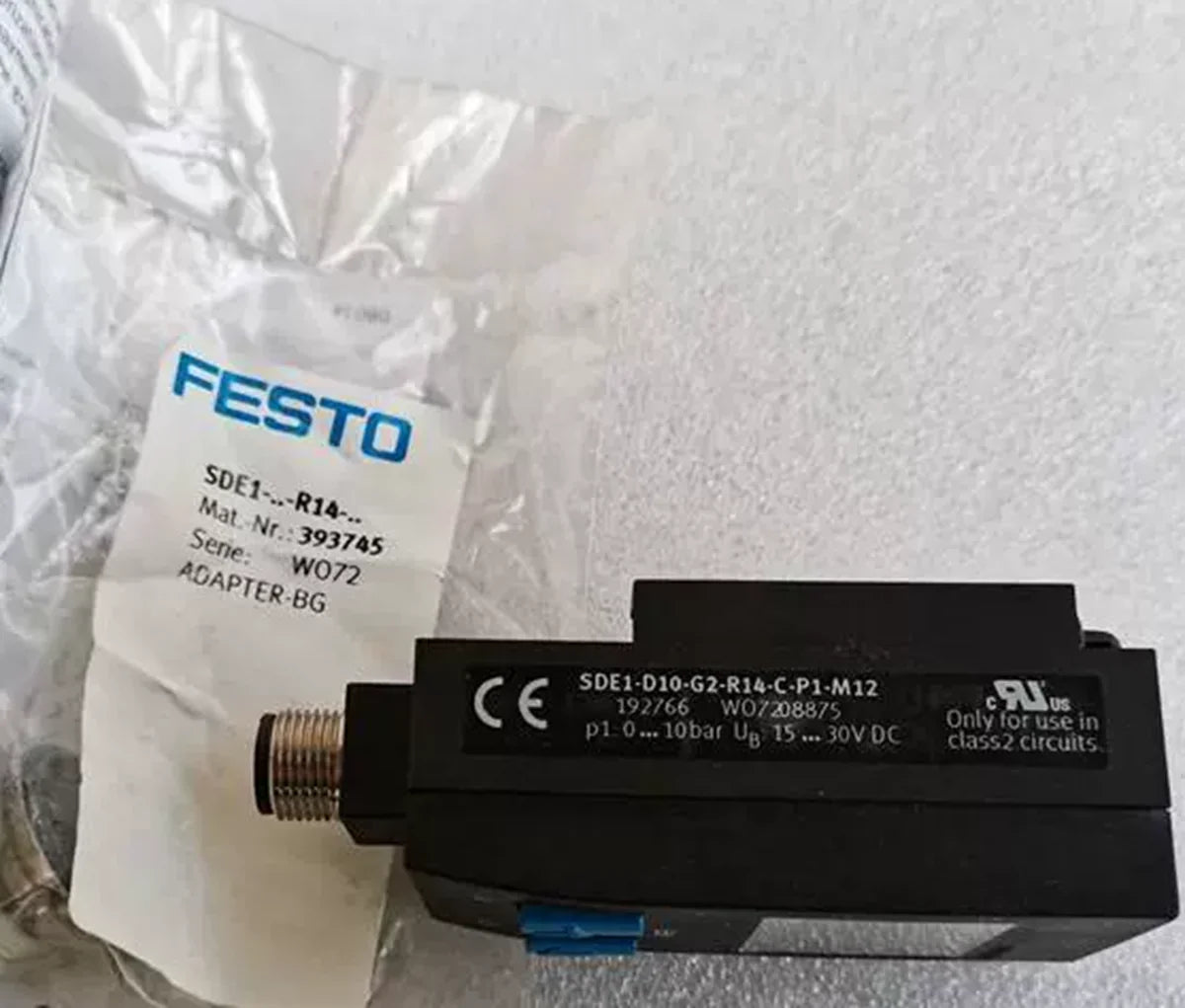 new FESTO SDE1-D10-G2-R14-C-P1-M12 192766 Pressure Sensor - FESTO [2]