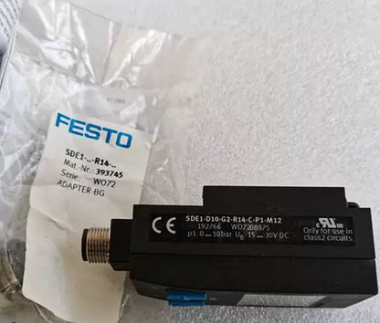 new FESTO SDE1-D10-G2-R14-C-P1-M12 192766 Pressure Sensor - FESTO [2]