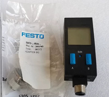 new FESTO SDE1-D10-G2-R14-C-P1-M12 192766 Pressure Sensor - FESTO [3]